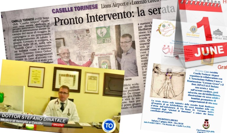 Un evento gratuito sulle manovre salvavita e sul corretto uso del defibrillatore che sta richiamando l’attenzione dei principali media locali e nazionali Un evento gratuito sulle manovre salvavita e sul corretto uso del defibrillatore che sta richiamando l’attenzione dei principali media locali e nazionali