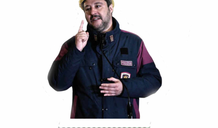 Salvini ribattezzato in «capitan coniglio». E’ il gioco dei No Tav Salvini ribattezzato in «capitan coniglio». E’ il gioco dei No Tav