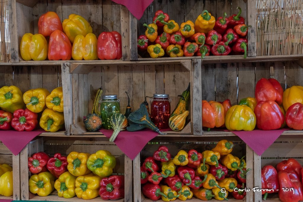 Bollicine e peperoni in Carmagnola