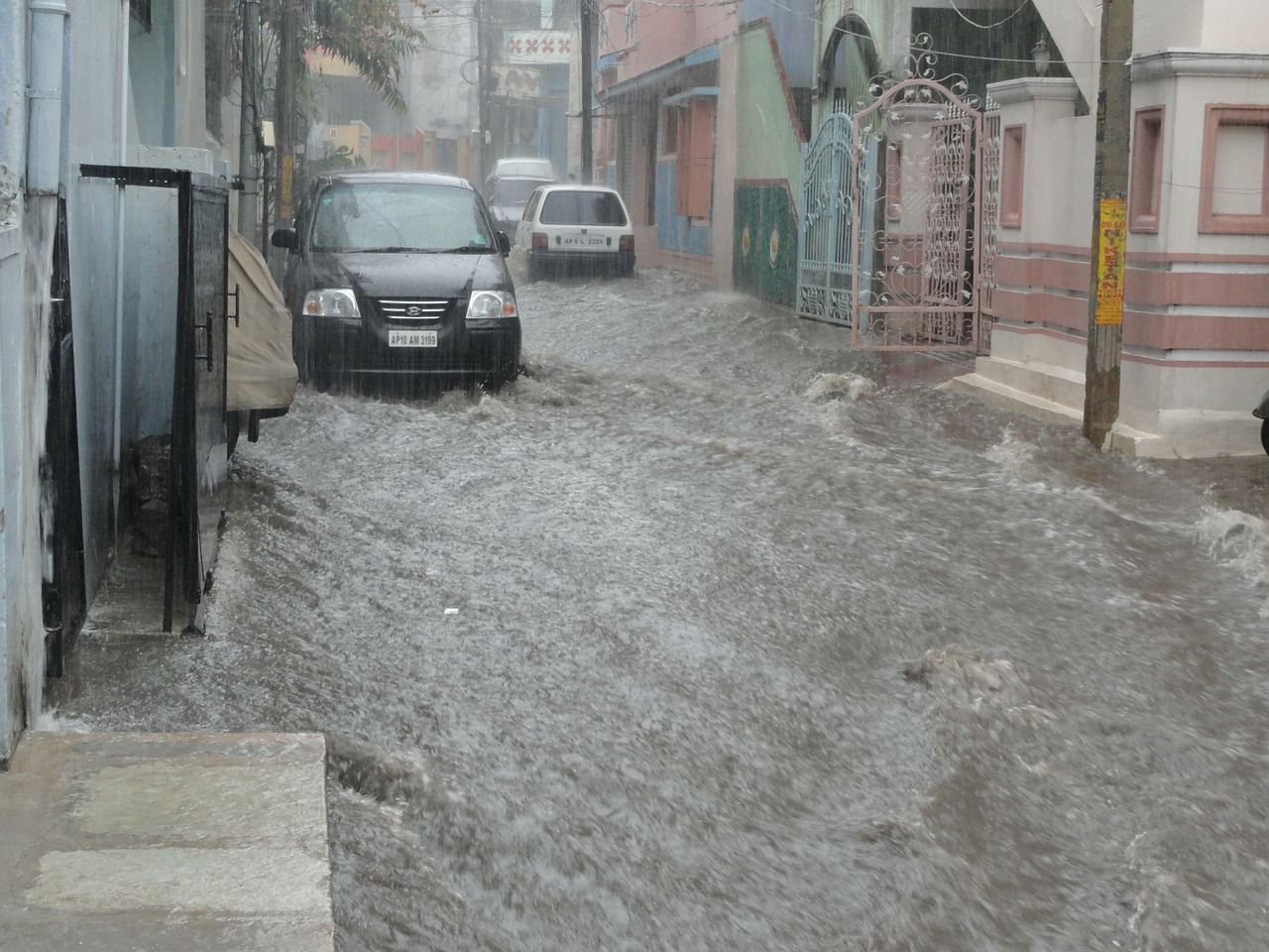 Alluvione nell'Alessandrino