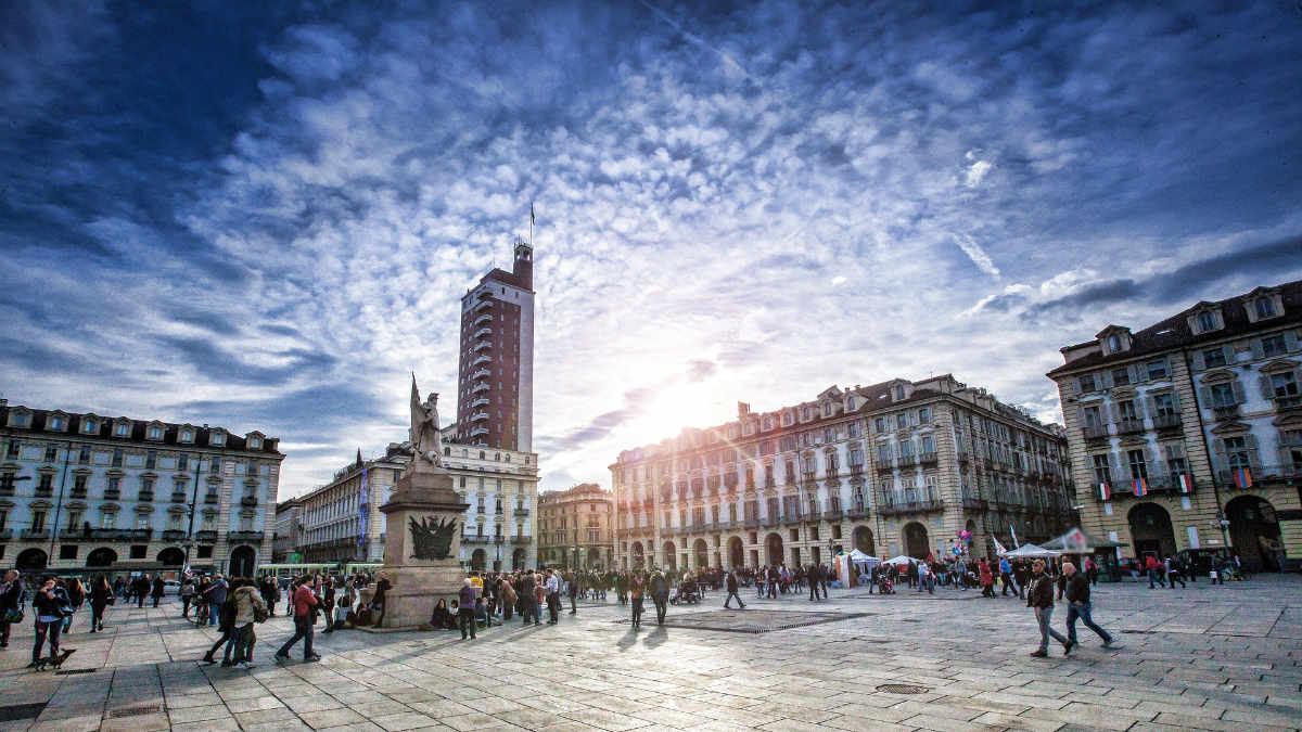 Torino piazza Castello