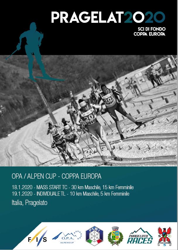 Locandina della Opa Alpen Cup o Coppa Europa a Pragelato