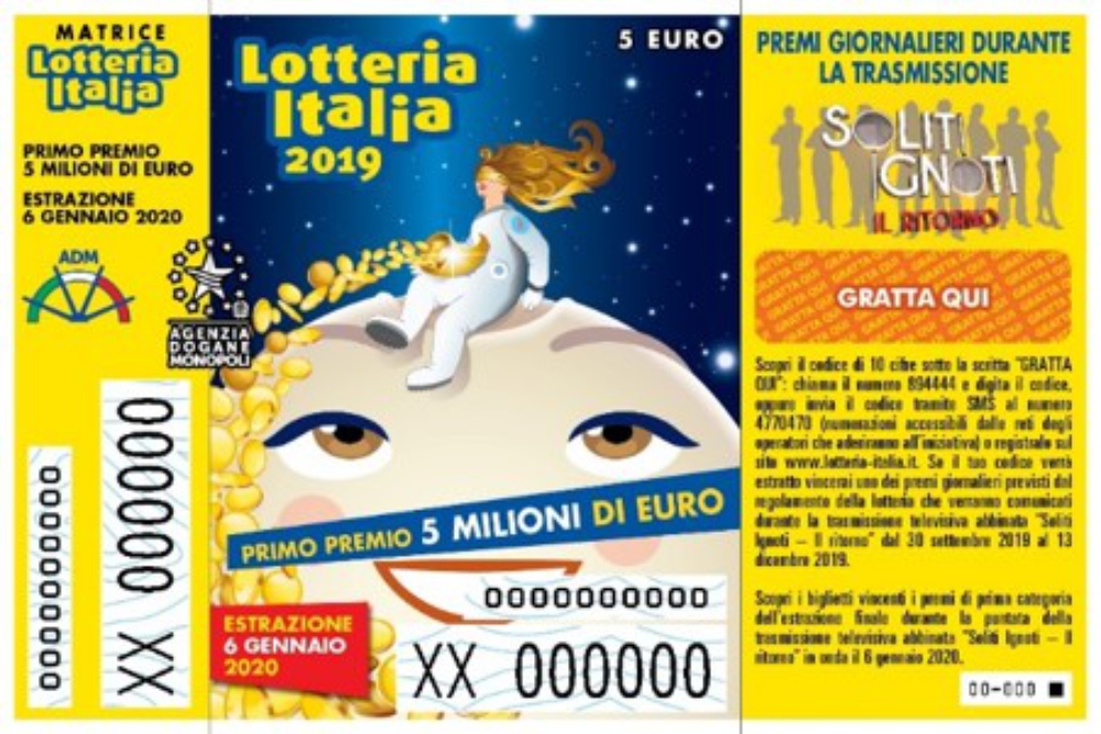 Numeri vincenti lotteria italia