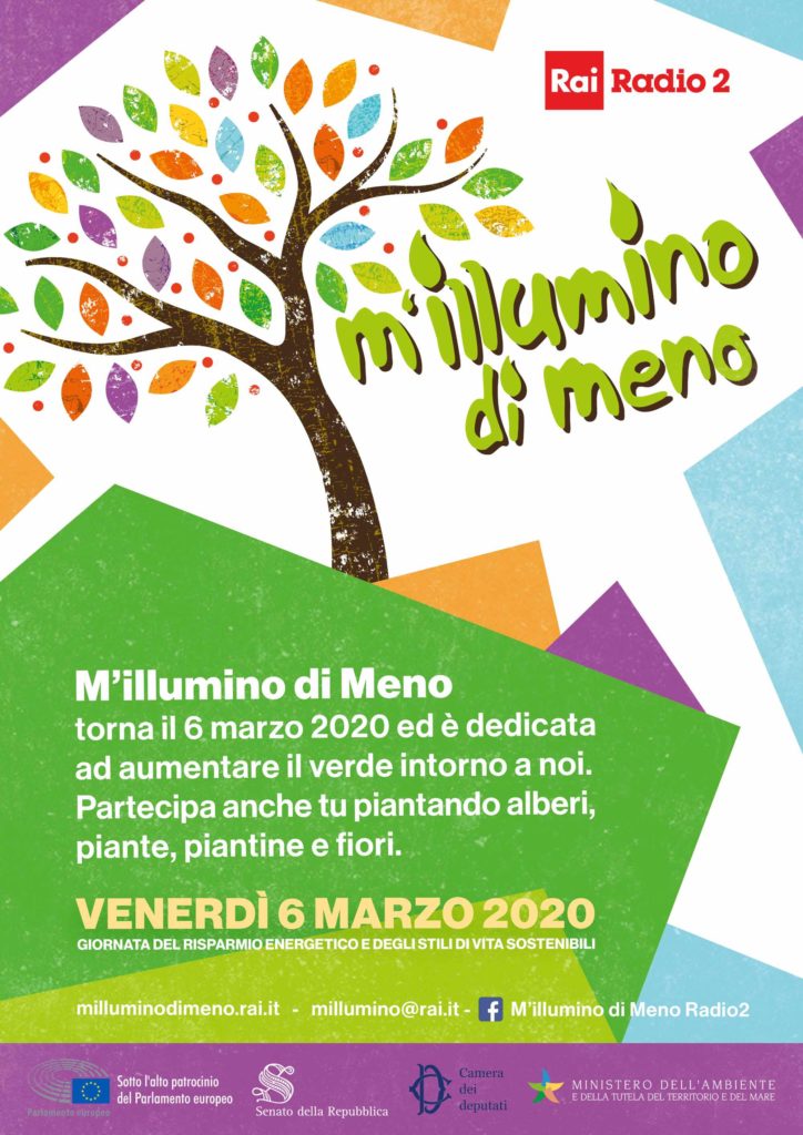 M'Illumino di Meno 2020