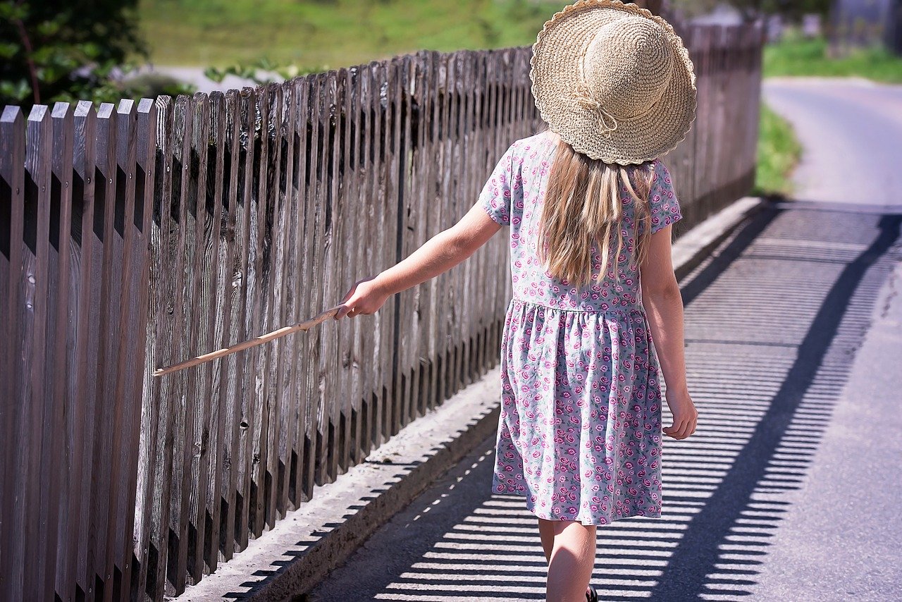 Passeggiata bambini Coronavirus