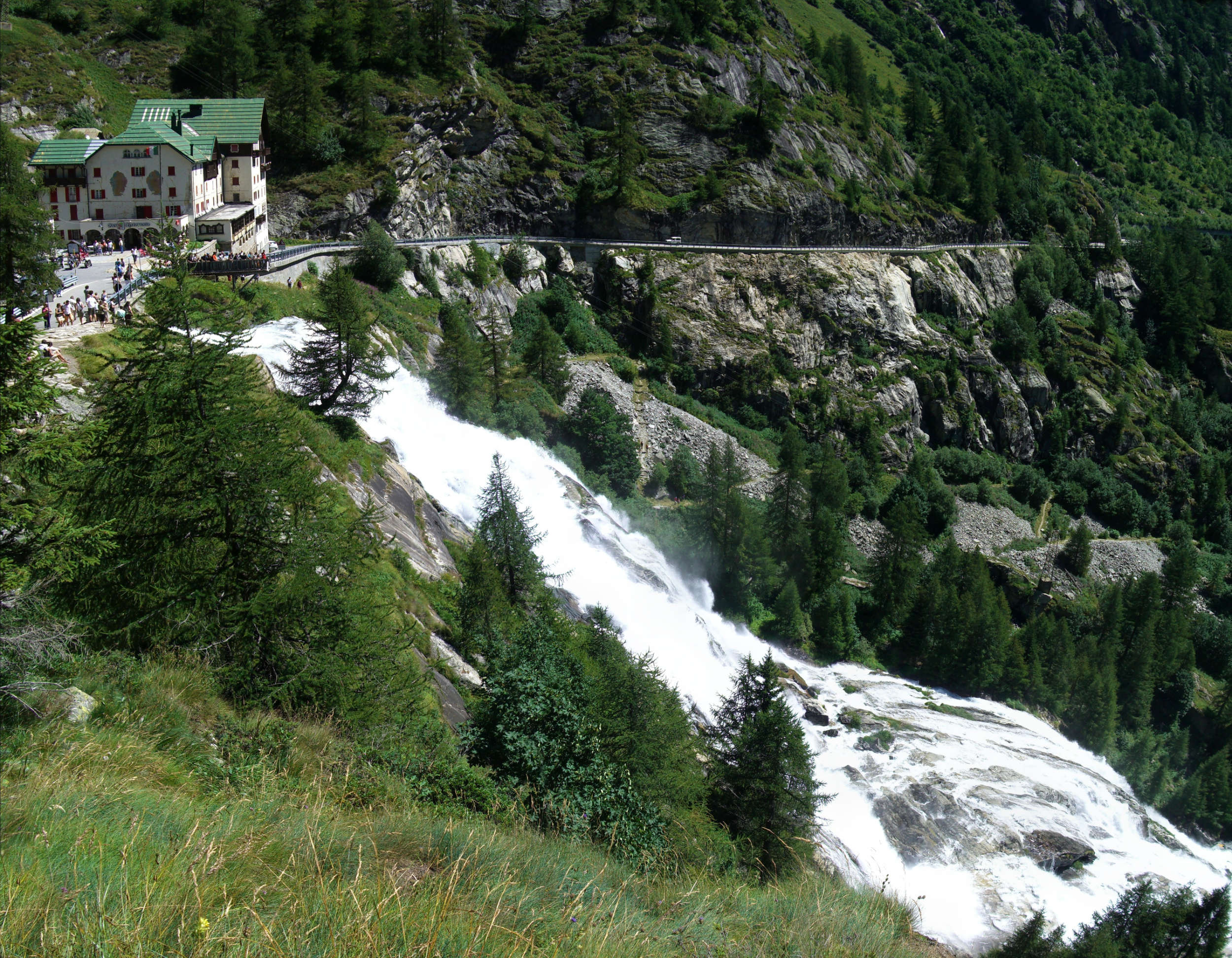 La Cascata del Toce in Piemonte