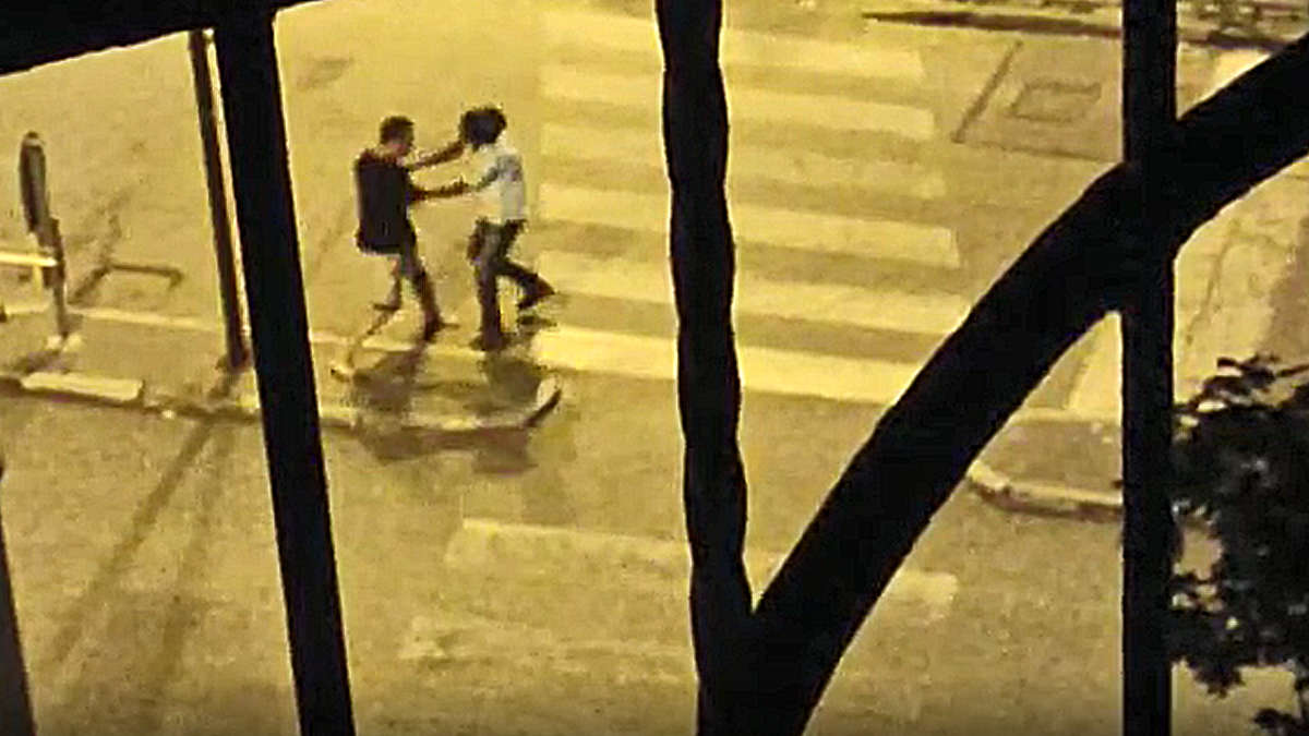 Violenza in Largo Giulio Cesare a Torino