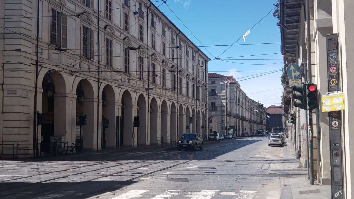 Torino deserta