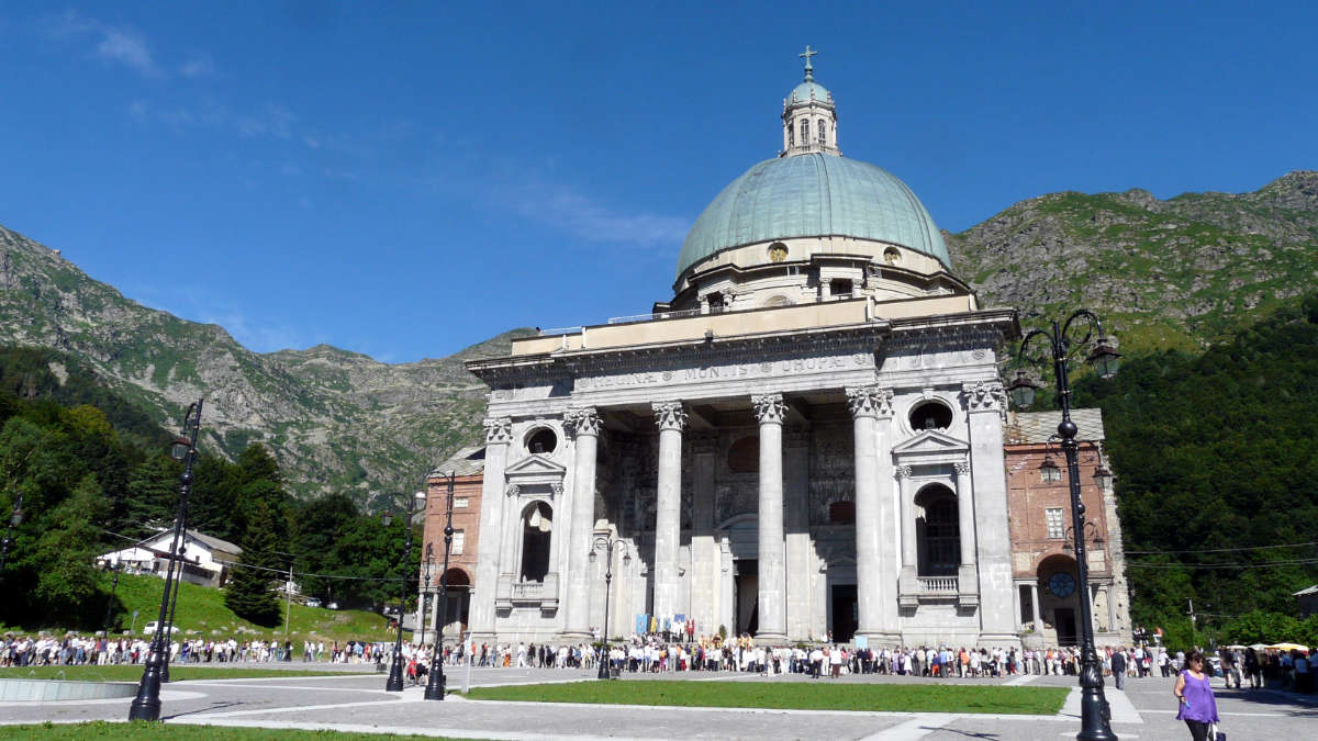 Santuario di Oropa riapre