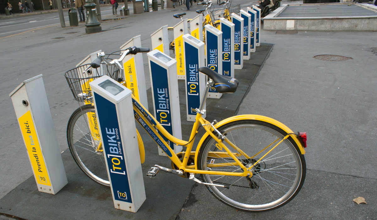 Bici sharing a Torino