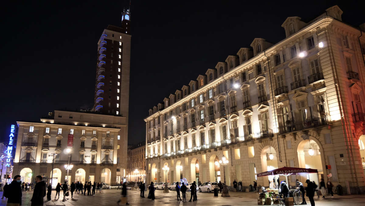 La nuova piazza Castello a Torino