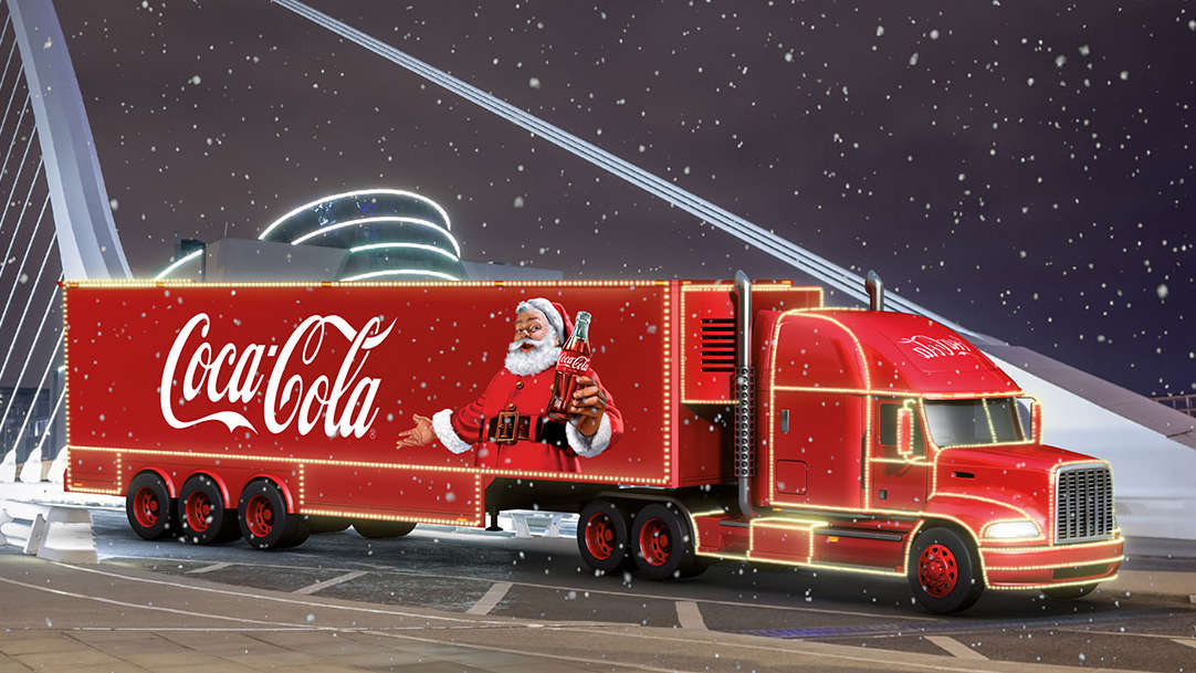 Il Coca-Cola Christmas Truck arriva a Torino