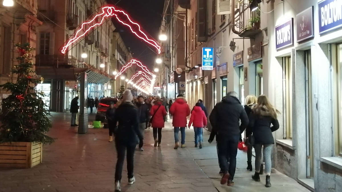 Assembramenti a Torino