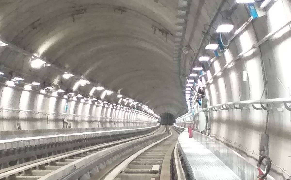 La fermata Bengasi della metro di Torino