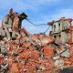 Crolla edificio a Nizza Monferrato