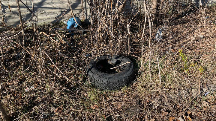 Discarica in via Paolo della Cella a Torino