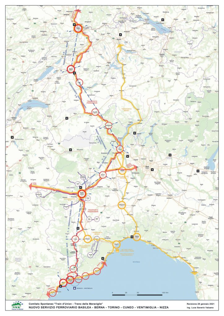 Percorso Treno delle Meraviglie