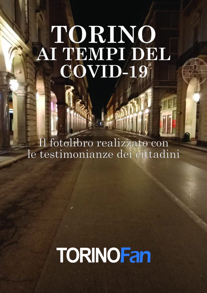 Copertina fotolibro Torino ai tempi del Covid