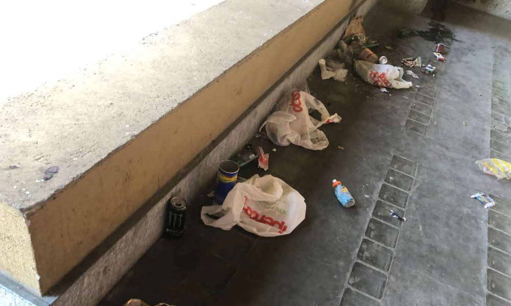 Degrado in via Parenzo a Torino