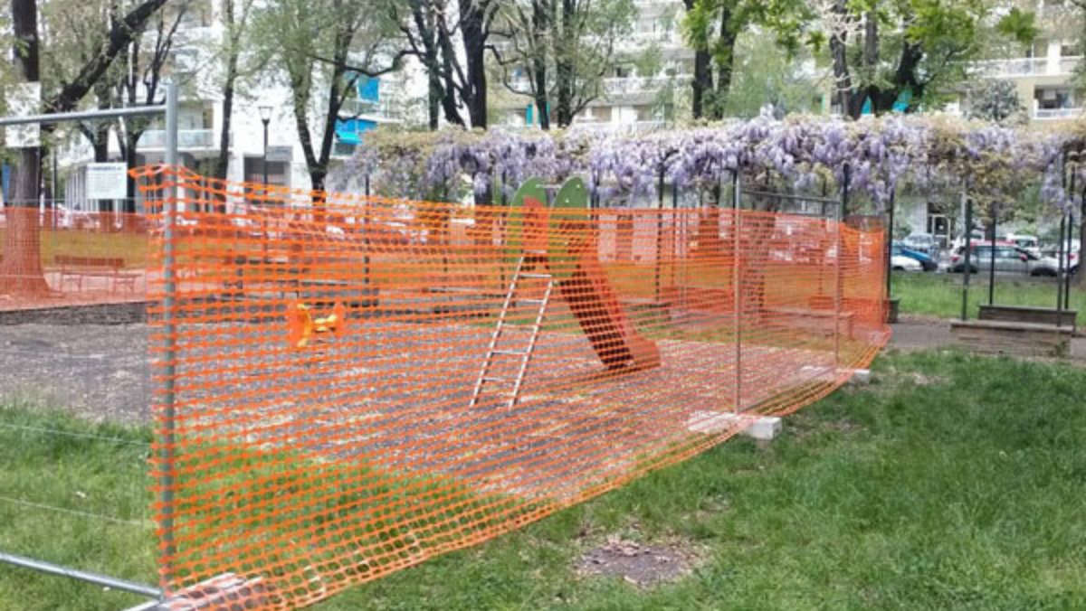 Giardino Carmelo Gamuzza di via Terni a Torino