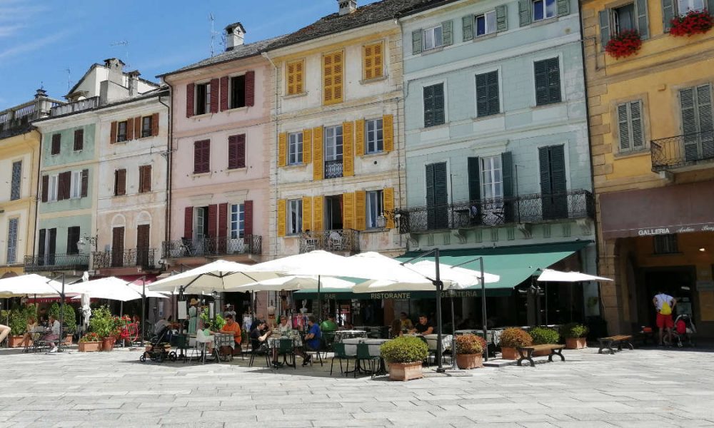 Piazza Motta a Orta San Giulio