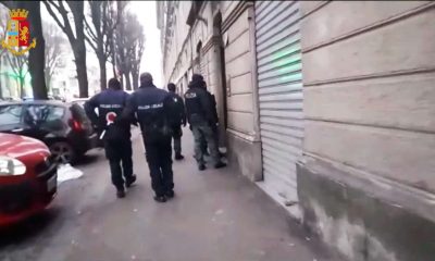 Blitz della Polizia a Torino