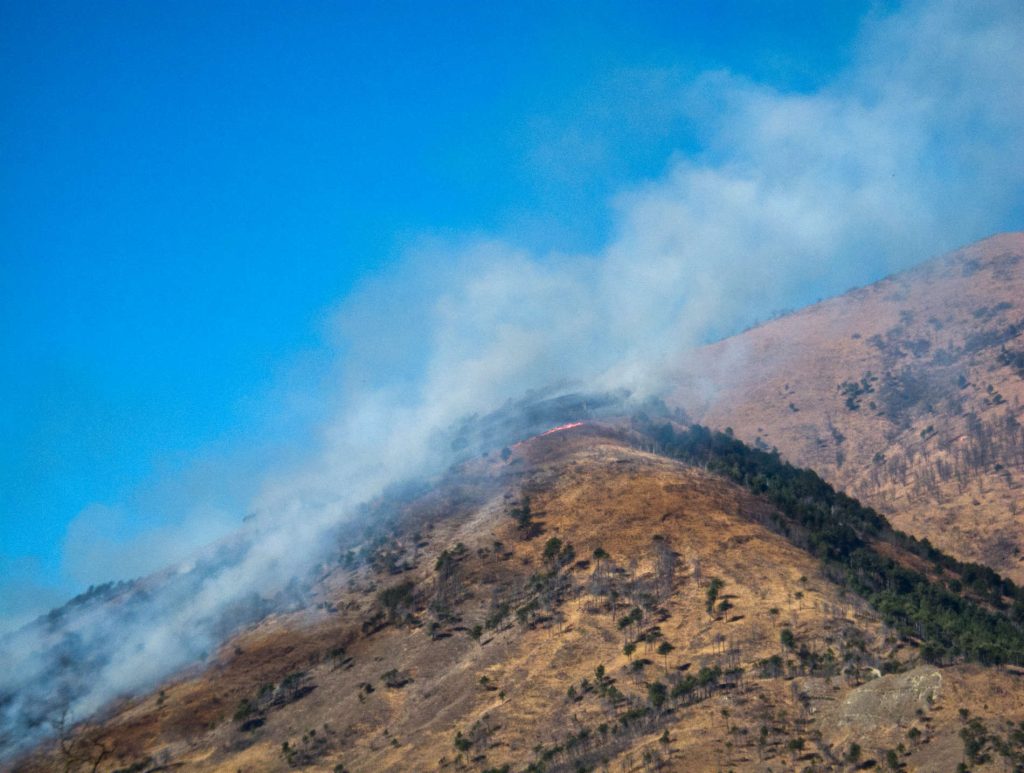 Incendio a Givoletto