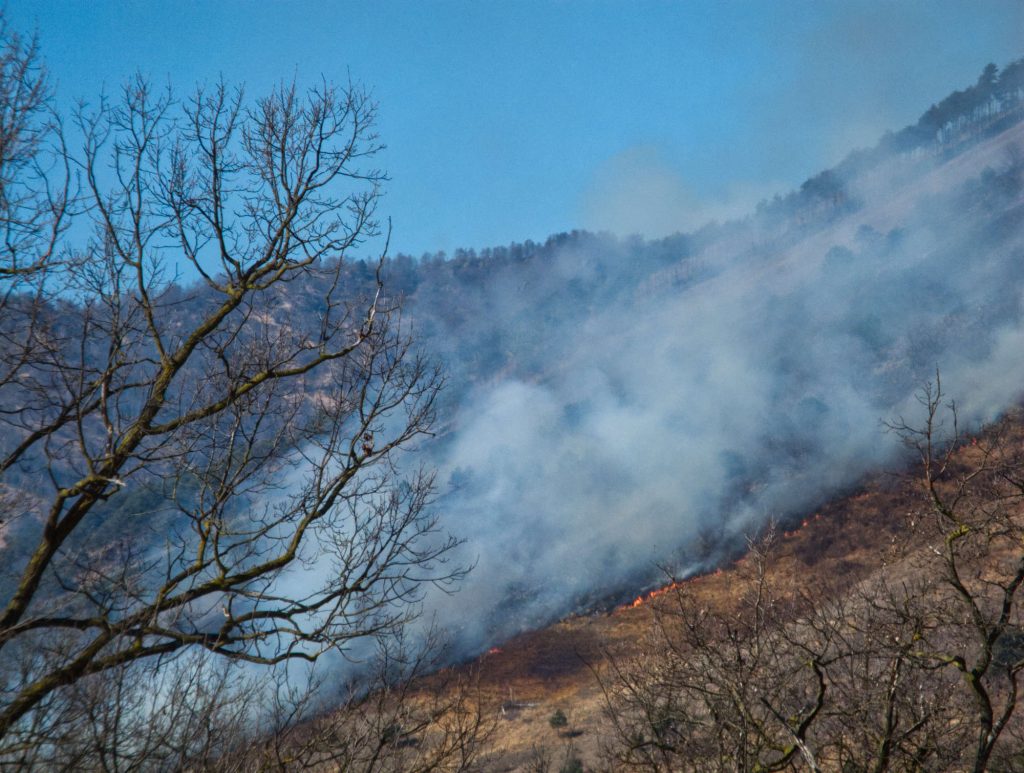 Incendio a Givoletto