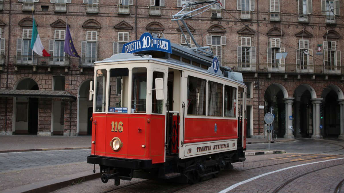 Il tram storico a Torino