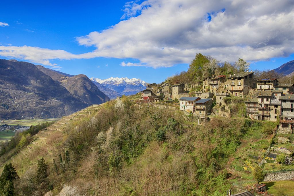 Itinerari Terrazzamenti in Piemonte, Lombardia e Valle d'Aosta