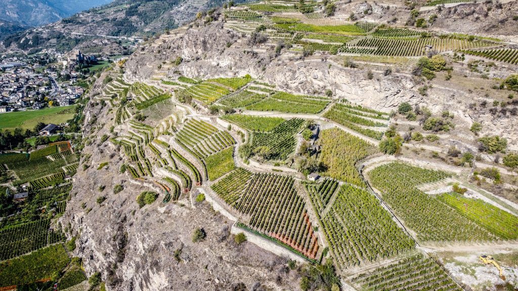 Itinerari Terrazzamenti in Piemonte, Lombardia e Valle d'Aosta