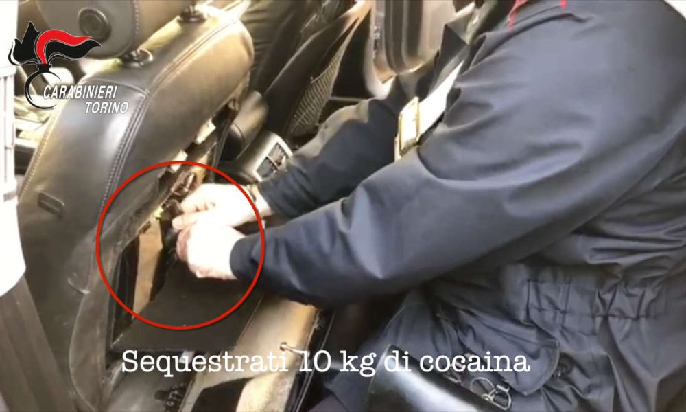 Sequestro droga carabinieri