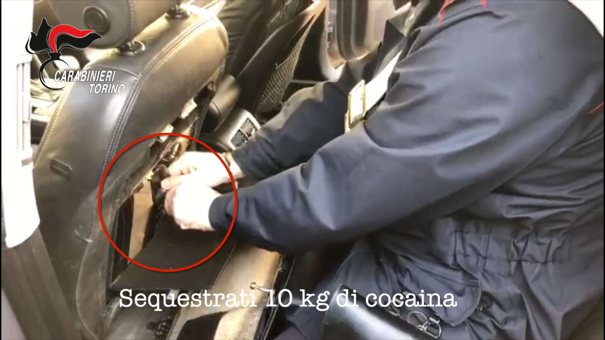 Sequestro droga carabinieri