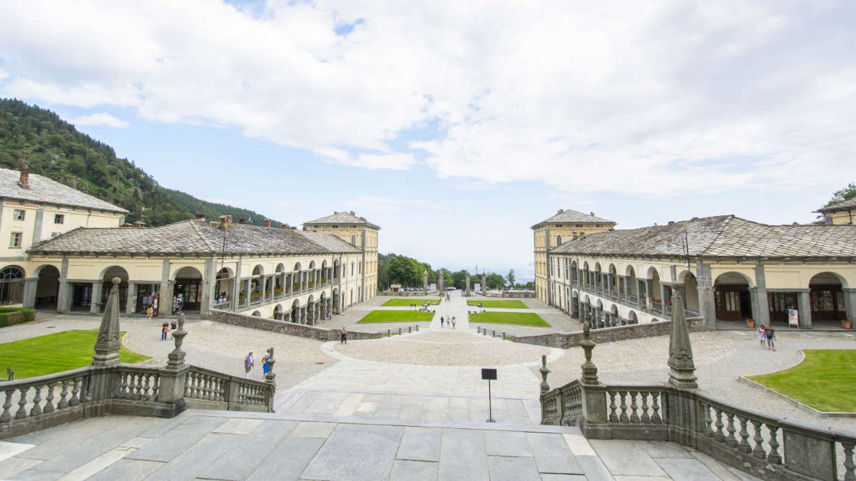 Santuario di Oropa in Piemonte