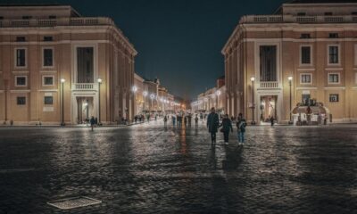 Piazza di sera